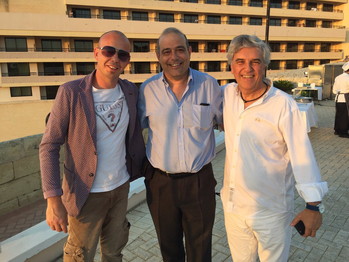 tommaso_valleri's tweet photo. Con il Presidente @iac_irtac Dione Mifsud. Ma per una sera non abbiamo parlato di lavoro 😄 #Malta #IACConference https://t.co/LBbtq4WOQB