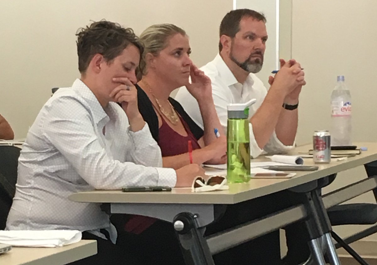 A big thank you to our judges for giving our students helpful critiques for the projects! #vcusocialmedia 😎