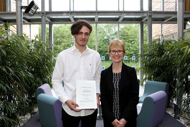Congrats to Michael Stocker winner of BA Business Ethics Best Overall Student prize 2016 sponsored by Accenture