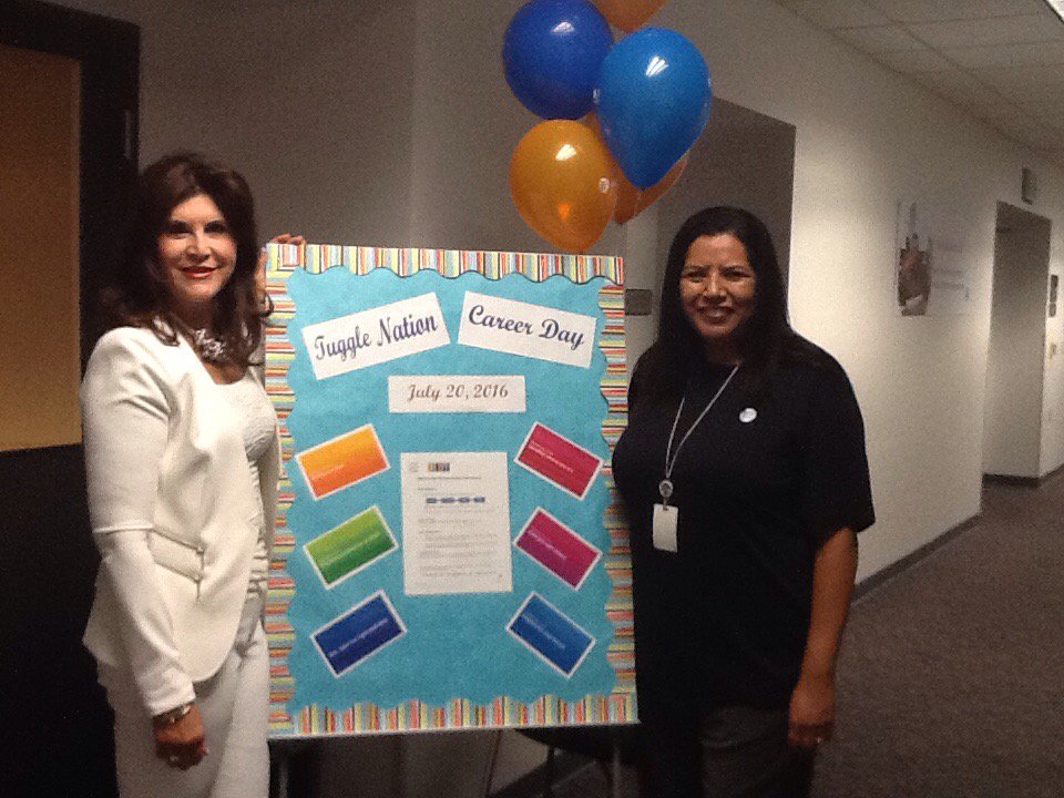 Growing together #career day #morgan