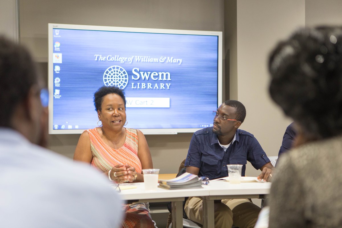 PresPrecinct's tweet photo. For lunch, we are joined by Jody Allen of @williamandmary's #LemonProject to discuss giving a voice to the voiceless https://t.co/E5DDsjCFPC