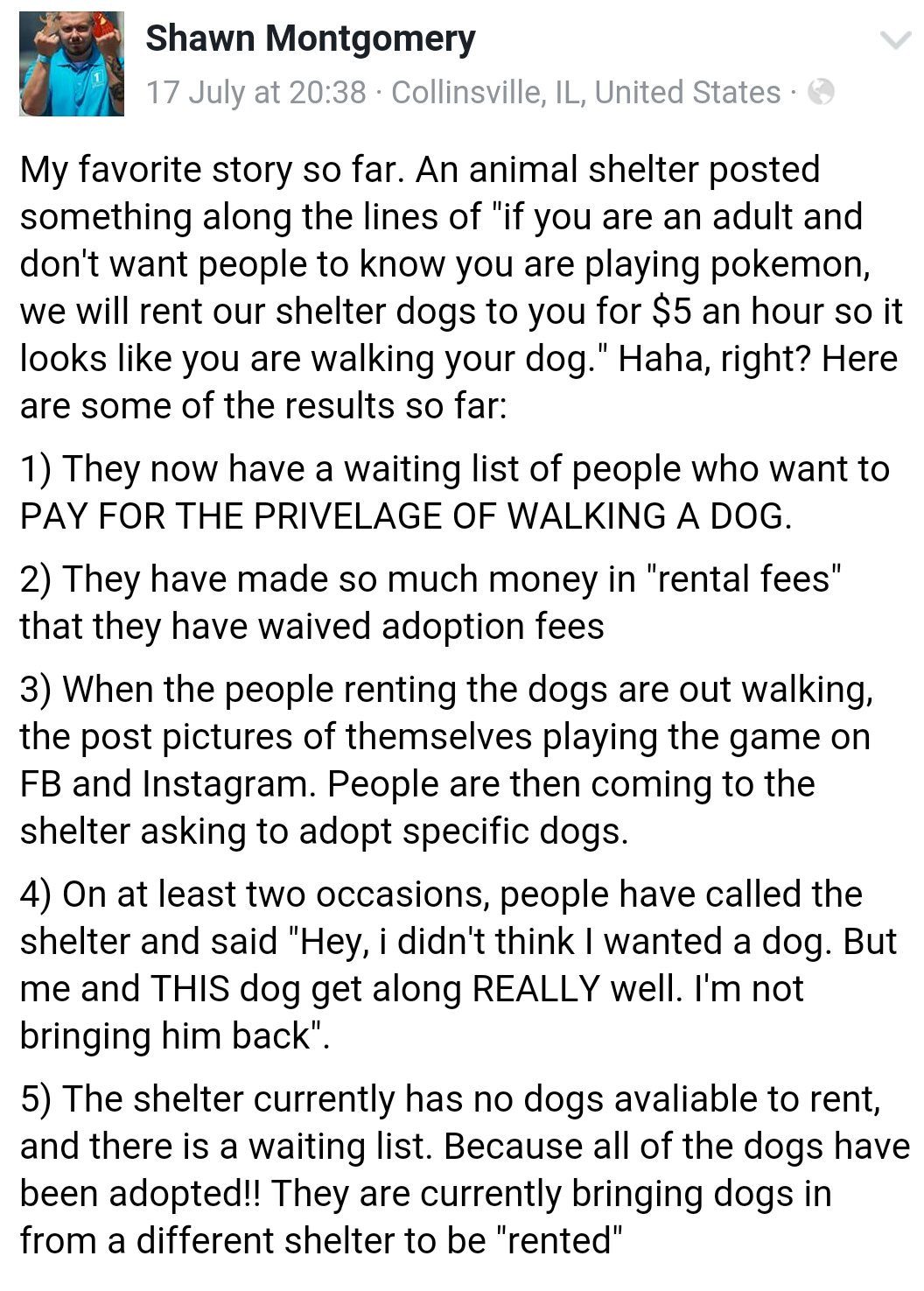 Pokémon Go Dogs