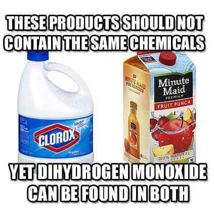 father_cloud's tweet photo. Why are we putting the largest component of bleach into our drinks?!?! https://t.co/KEHnsYxo3j https://t.co/KOuVySeQKe