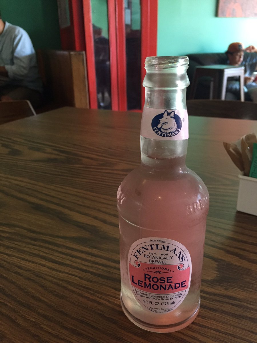 bbayle's tweet image. A little lemonade for lunch at a new spot in town