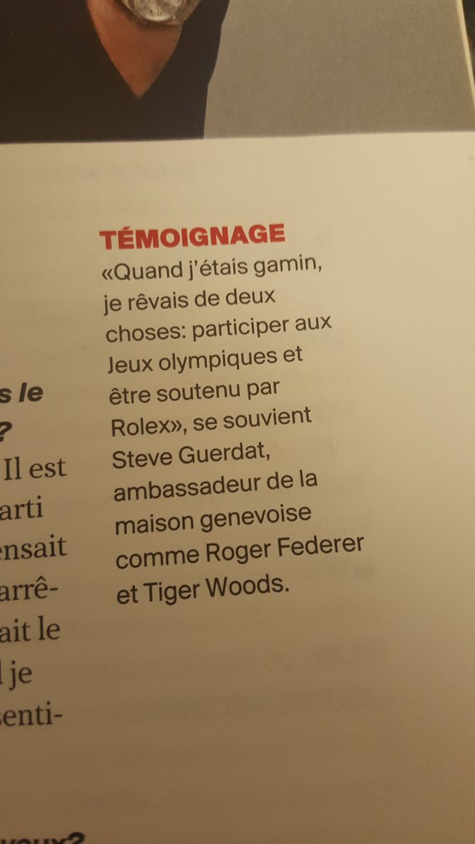 OlivierFrancey's tweet photo. "Quand j'étais gamin, je rêvais d'être soutenu par @Rolex." Steve Guerdat. Bien sûr. #FailCom https://t.co/ZUvzCPmy1J