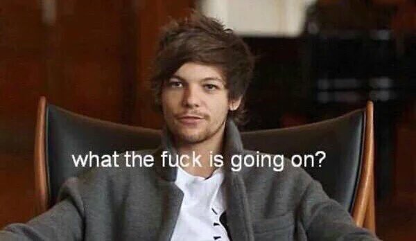 SATURDAYSLOUlS's tweet photo. *leaves for 5 minutes and comes back to this*

 #LouisStayStrong

me: https://t.co/qRX9n1KJTV