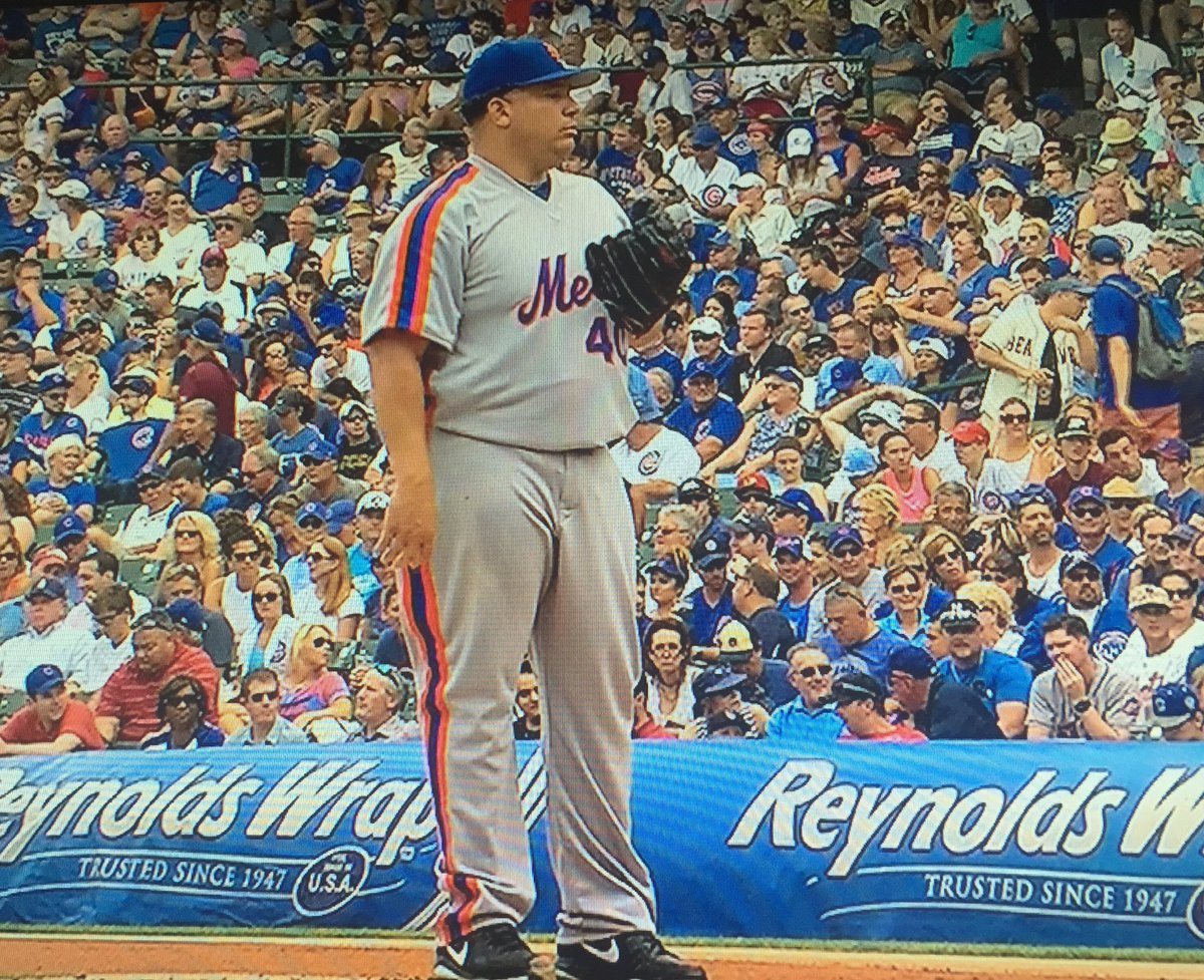 Darren Rovell on X: Bartolo in 1986 Mets road uniform today   / X