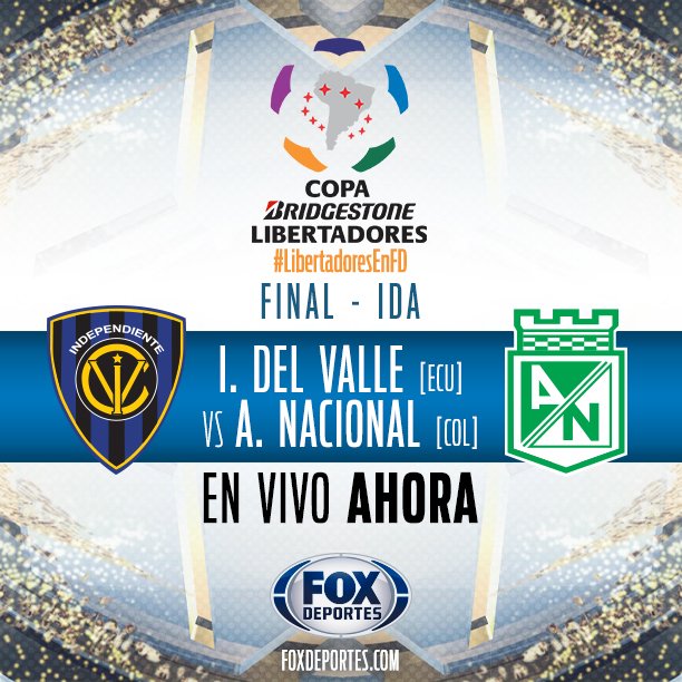 FOXDeportes's tweet image. ¡Desde el Olímpico Atahualpa en #Ecuador! @IDV_EC ante @nacionaloficial en la final de ida de #LibertadoresEnFD.