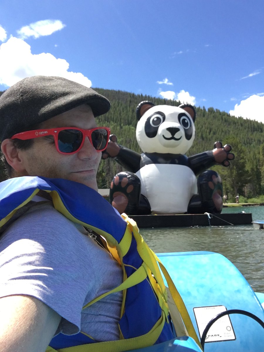 eduridden's tweet photo. Nice to get out on the water with some clients and get up and close with the #MegaPanda. #InstCon https://t.co/gX2WVqrS2x
