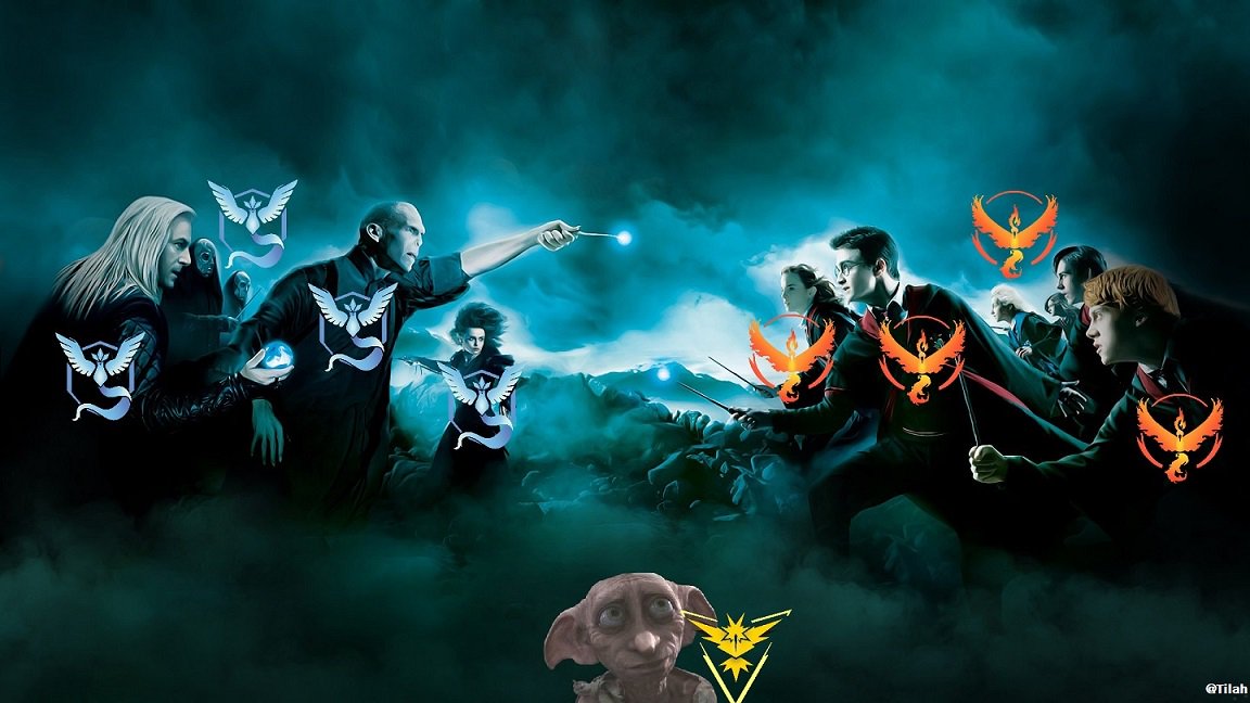 TilahLock's tweet photo. Les teams sur Pokemon GO en une image https://t.co/kBp1Age150