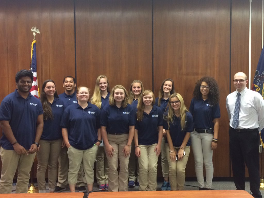 sb_royer's tweet photo. @jwalk1138 @agsciences it was a great day! #AgLEAP learned a lot! We also visited the PA Dept. of Ag https://t.co/NrBCY3d8Fc