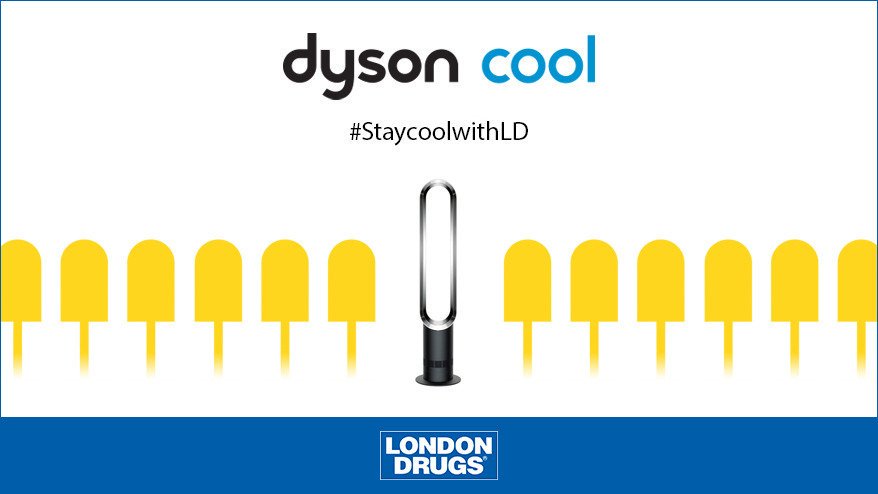LondonDrugs's tweet photo. #CONTEST: Follow and Retweet for your chance to #WIN a @Dyson AM07 Tower Fan! Ends 7/21, 4pm PST. #StaycoolwithLD https://t.co/9FKWpgWN5b