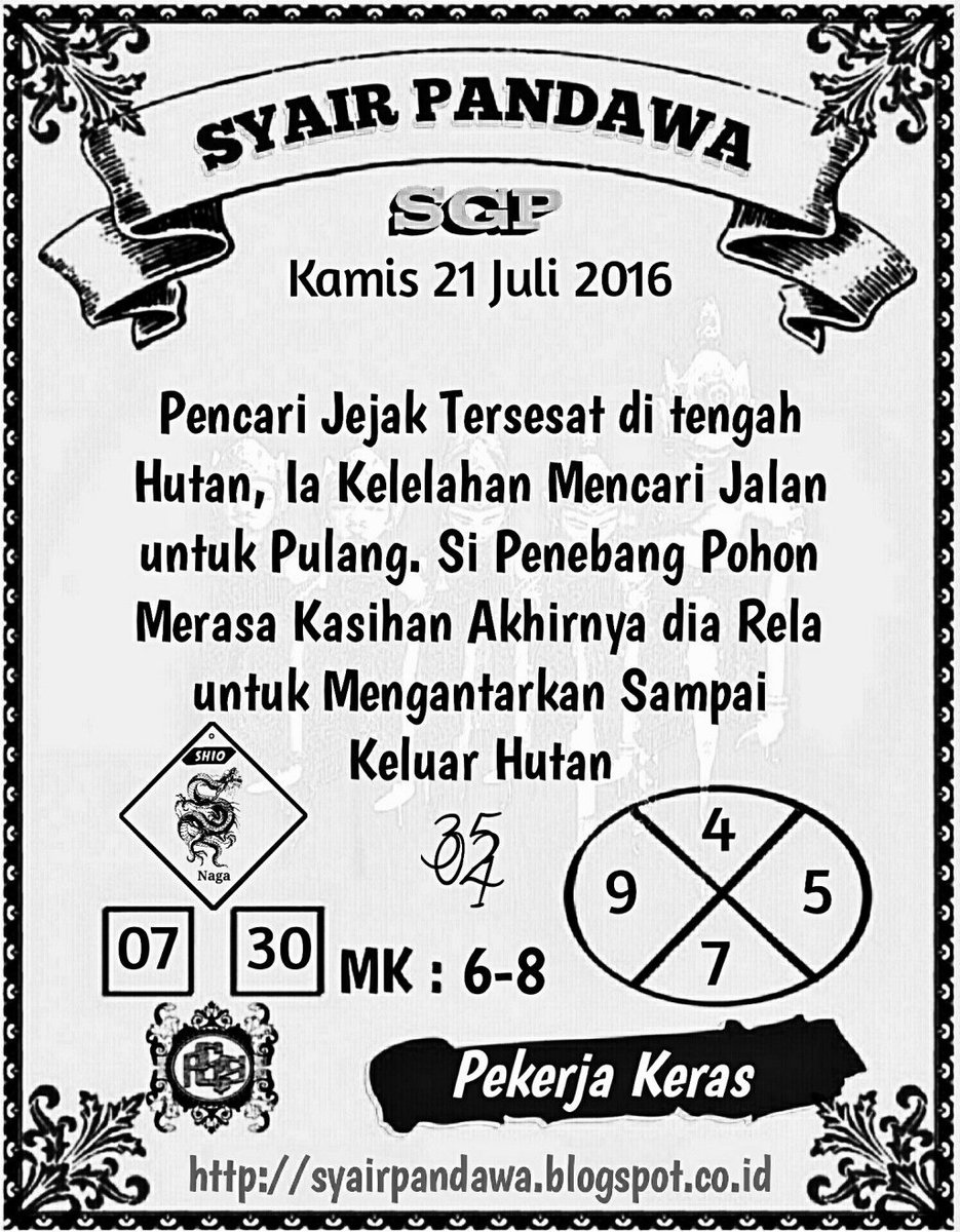 Syair Pandawa Syair Pandawa Twitter Syair Pandawa Syair Pandawa Twitter