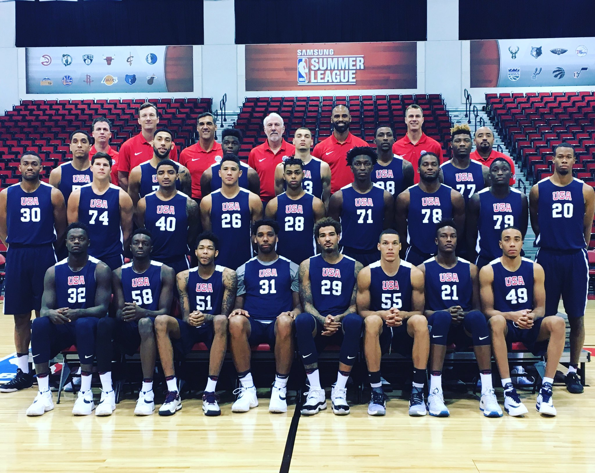 Booker Named to 2016 USA Men's Basketball Select Team