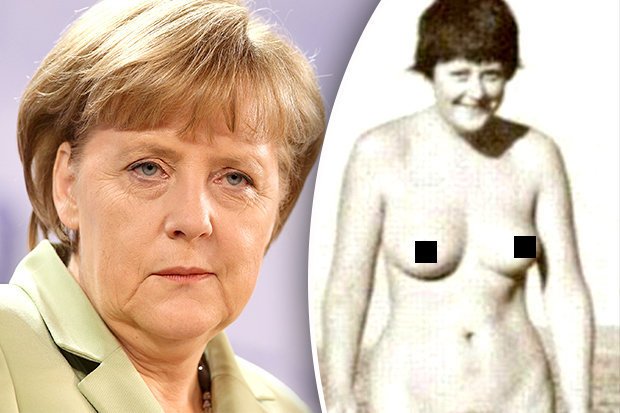 Merkel nude angela +18