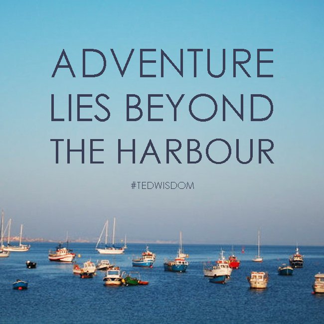 ted_baker's tweet photo. Ready to set sail? #TedWisdom https://t.co/p7RYcUY3Ib