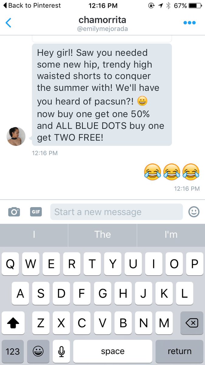monicafasho's tweet photo. My sisters very enthusiastic about her new job👏🏻 @PacSun #MyGSOM https://t.co/xiECfngE3e