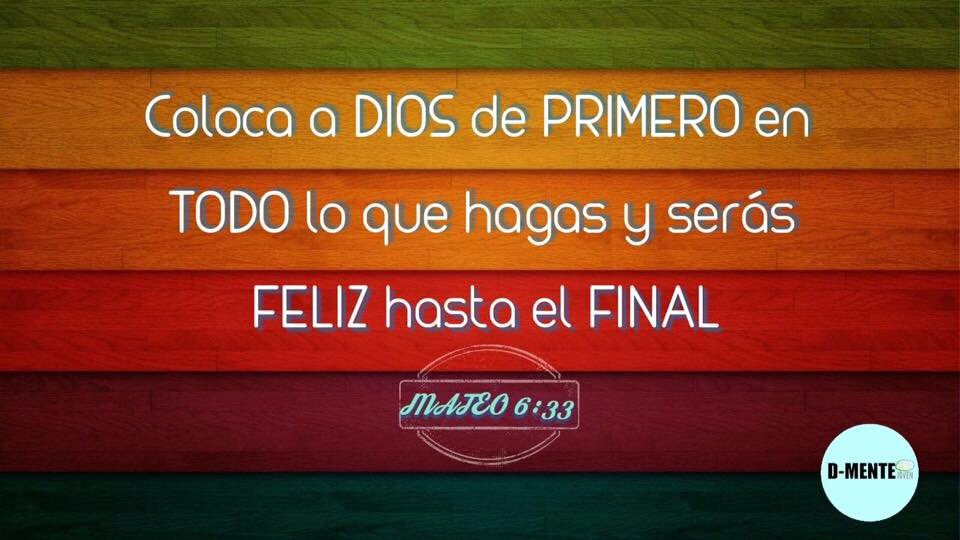 dmentejoven07's tweet photo. Más bien busquen primeramente el reino de Dios y su justicia...Mateo 6:33 #SomosDMenteJoven #YoveoDMenteJoven https://t.co/PKcsOCVVSb
