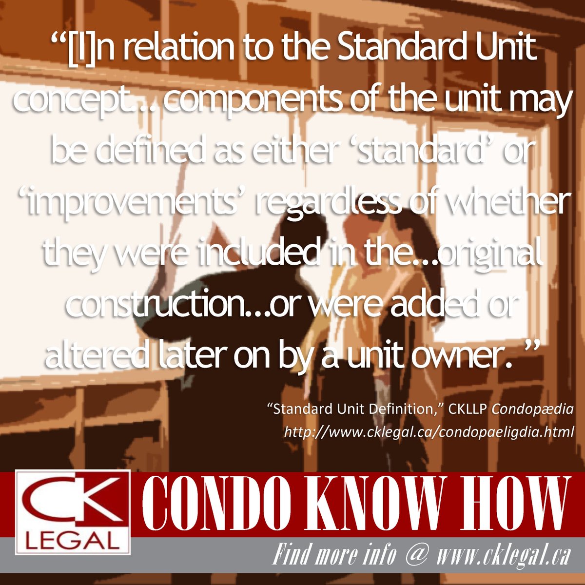 CliftonKokLLP's tweet image. Confused re #improvements &amp;amp; the #StandardUnit? Forget what you think the words ought to mean. #cklegal #CondoKnowHow