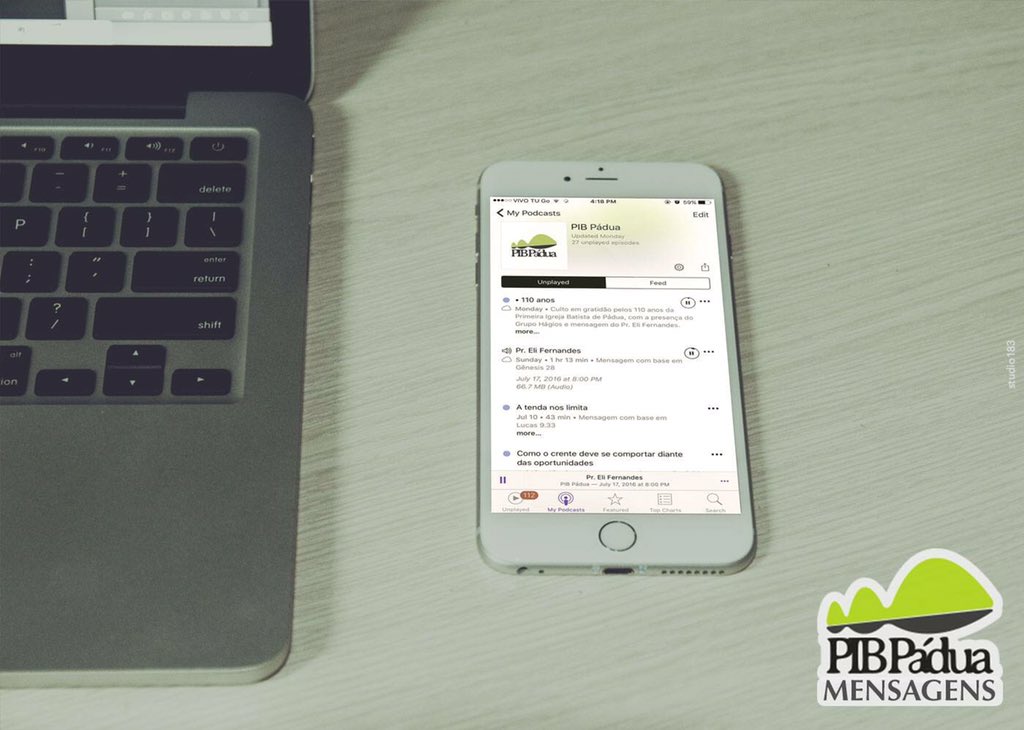 pibpadua's tweet image. Mensagens do fim de semana já estão no ar! Acesse pibpadua.com #Podcasts #PIBPádua #110anos #FaltaVocê