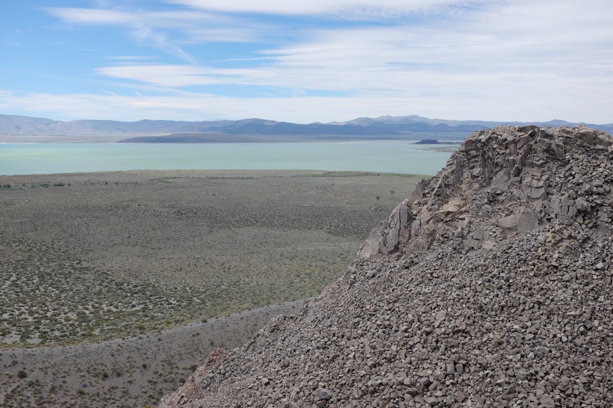 6/11 Mono Lake and the Panum crater (only 600 years old)