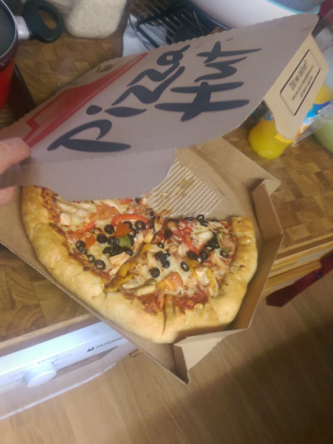 Tarik Burner On Twitter So I Order Delivery From Dominos Uk And It Seems Pizzahutdeliver Made It Bizarre Or The Same Franchise Owner