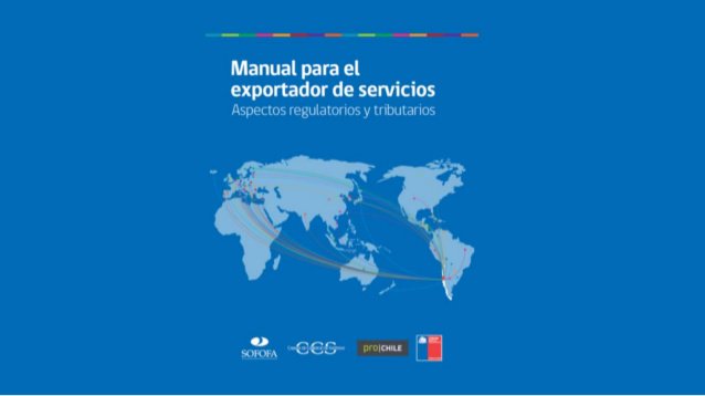 ChileXSS's tweet photo. Aspectos normativos y tributarios en el proceso exportador #exportaciondeservicios https://t.co/KOF6HgfZmM https://t.co/Pm41Dh1OH5