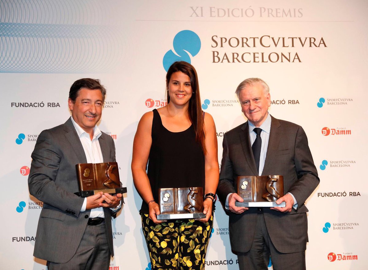 Un honor compartir el premio Sport Cultura Barcelona 2015 con el chef Joan Roca y el cardiólogo Valentí Fuster.