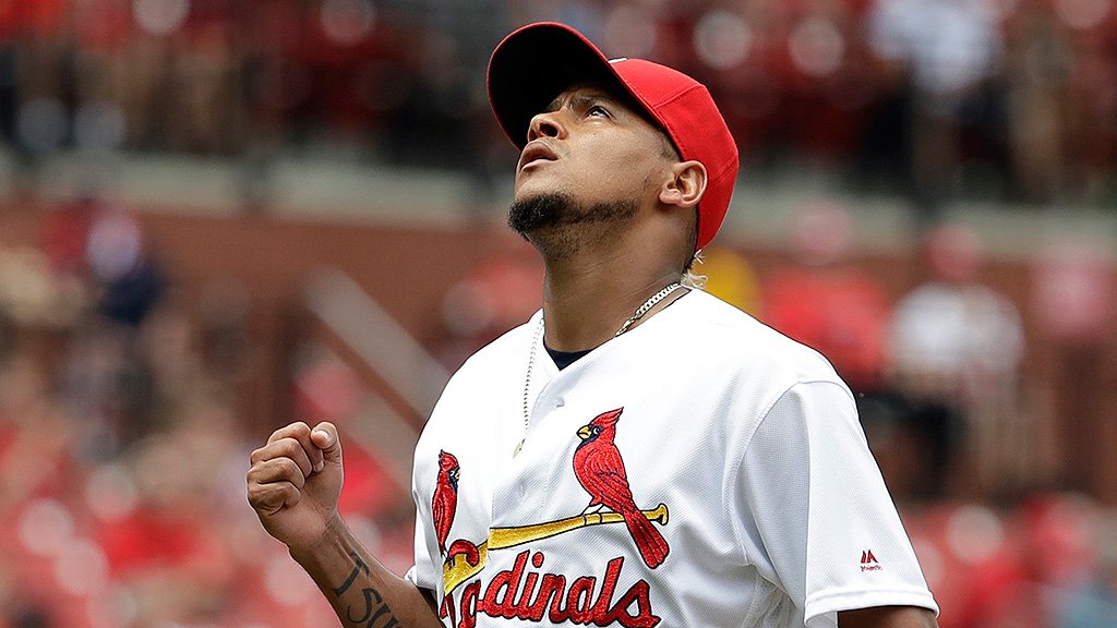 Cardinals's tweet photo. Final line for Carlos Martinez: 7.0 IP, 4 H, 2 R, 2 ER, 1 BB, 5 K, 89 pitches (61 strikes). #STLCards https://t.co/BcUSxEfJxC