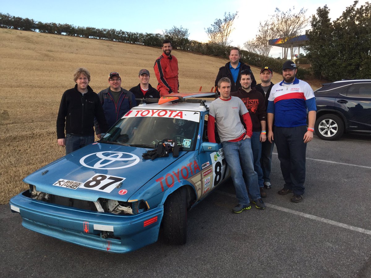 ToyotaLemons's tweet photo. Ahhh for the first time since february, we dust off our cars for this weekends @24HoursOfLeMons #doingtimeinJoliet https://t.co/1PgDm16pvL