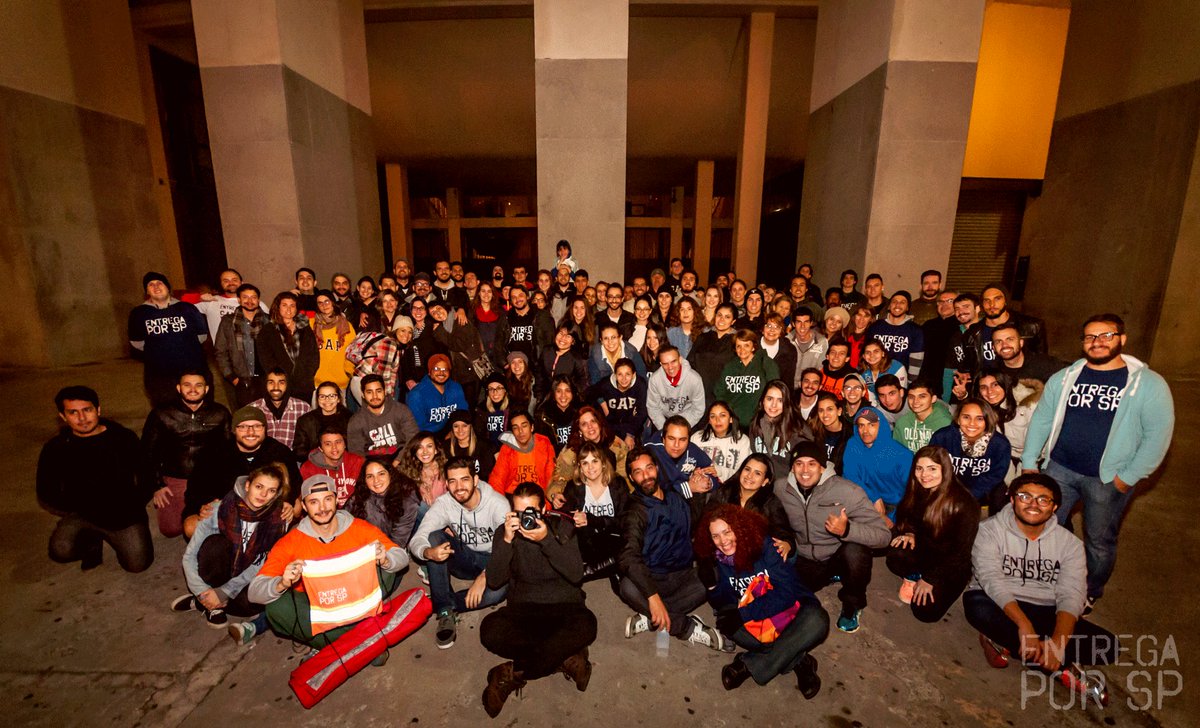 Foto oficial de ação de julho/16
#entregaporsp 📷 Vinicius Ferreira