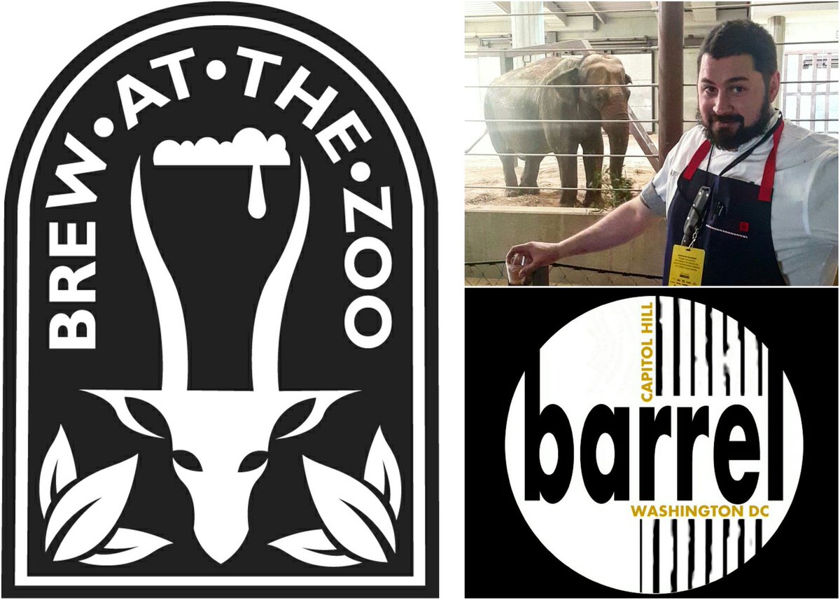 BarrelDC's tweet image. Looking forward to being at #BrewAtTheZoo tomorrow! If you're going, come visit us &amp;amp; @ChefGFleming! @fonznationalzoo