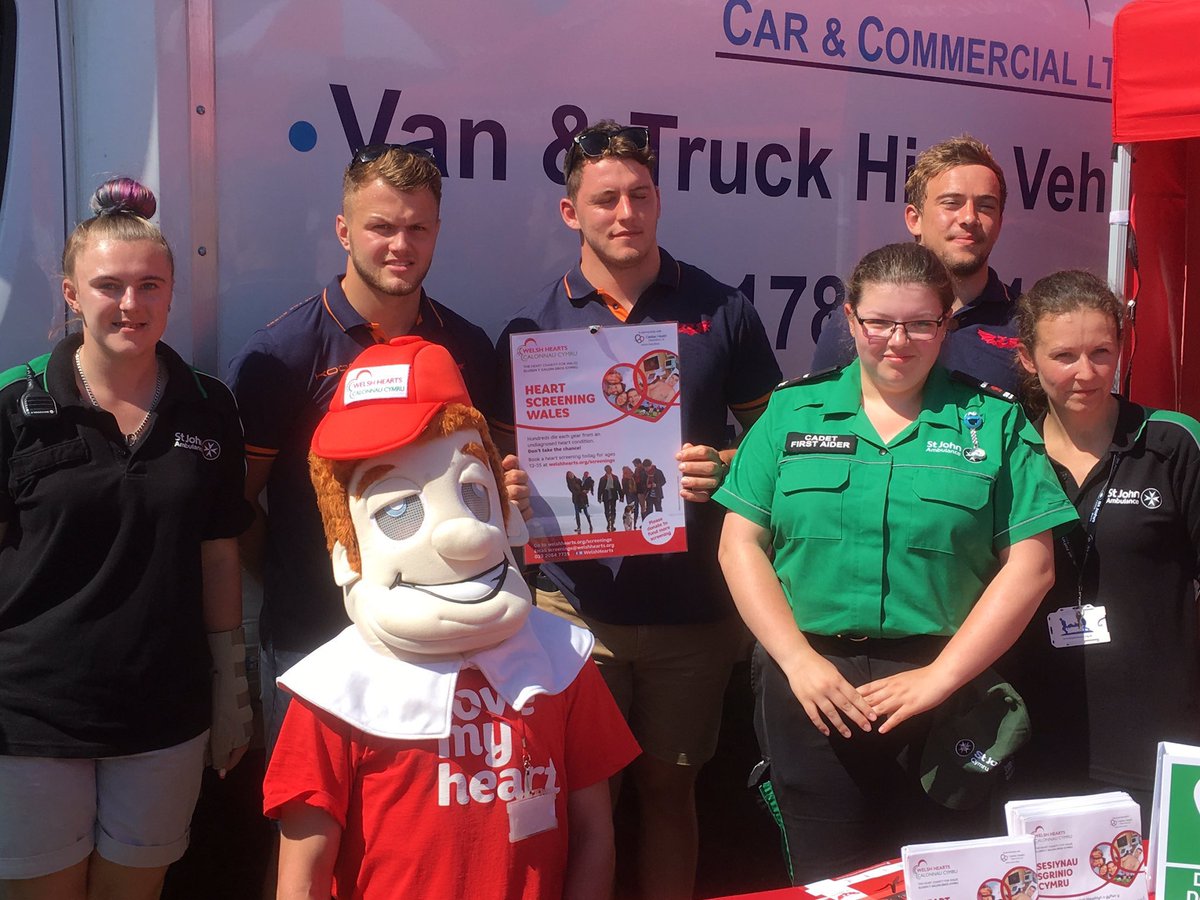 CalonHearts's tweet photo. @WelshHearts @stjohnambulance thank you for your support at The Royal Welsh  today! Fantastic team work! https://t.co/ypLEOigTGC