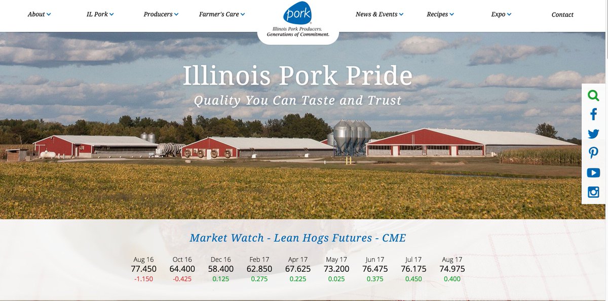 cuwebdesign's tweet image. We just launched anew website for our friends at @ilpork! Be sure to check it out here: ilpork.com
