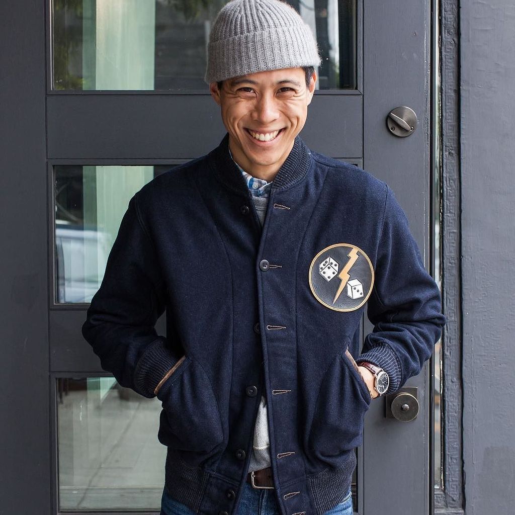 rrl varsity jacket