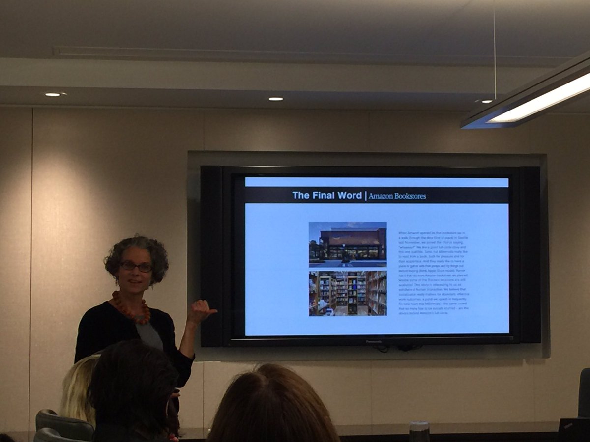 Allsteel's tweet photo. Amazon is opening brick and mortar stores. Millennials like having a place to go and be together. #ExploreLearnPlay https://t.co/NuwjTwT9vv