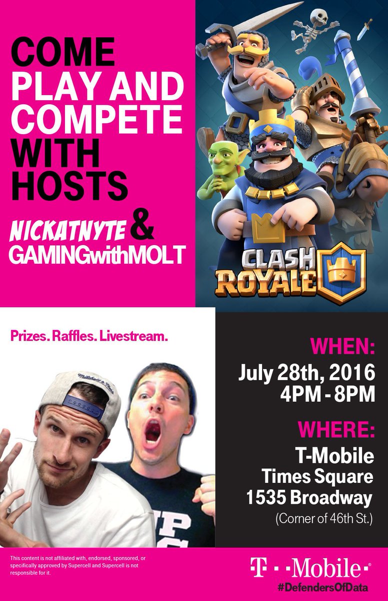 jk4milli's tweet image. Come play and compete #ClashRoyaleTournament Thursday July 28th More info at buff.ly/2ad4S0t #defenderofdata