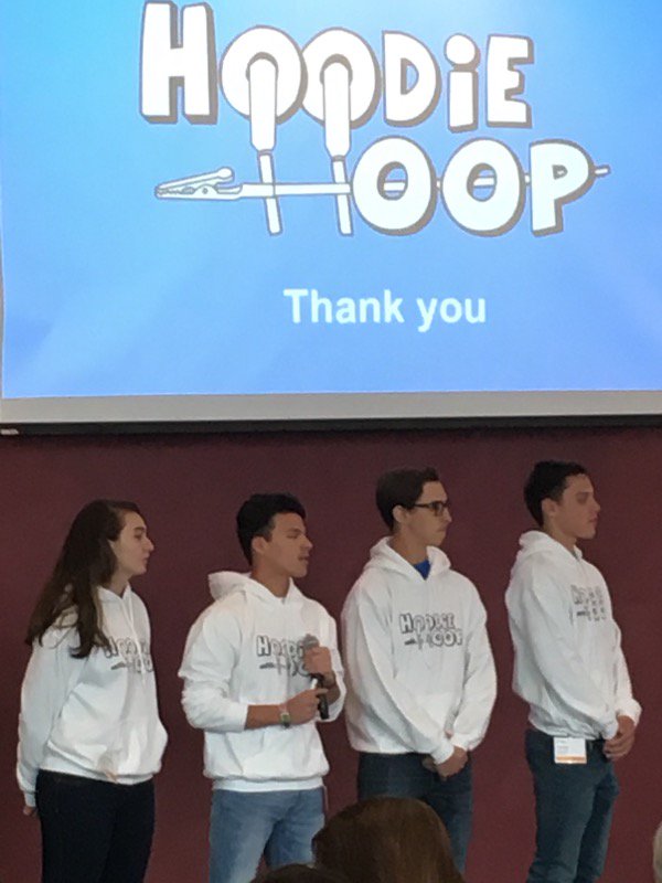 Great job!!! National Team Finalists Student Pitch Competition <a href="/HoodieHoop/">Hoodie Hoop</a> #INCsummit2016