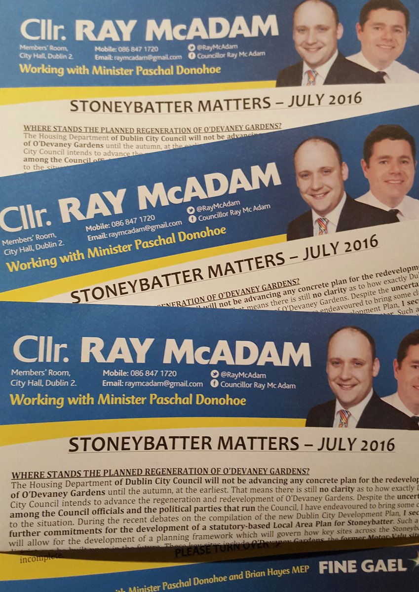 Cllr. Ray McAdam tweet media