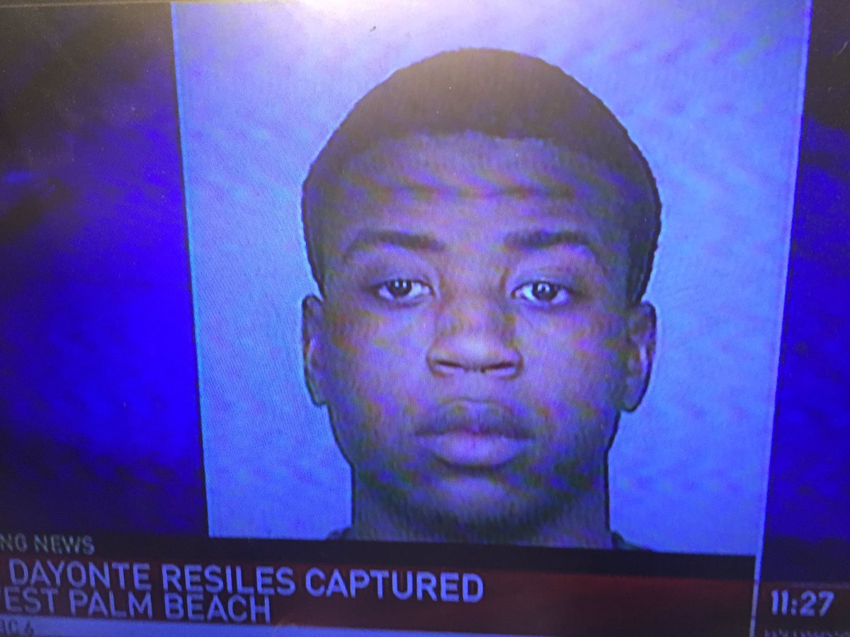 JAWANNBC6's tweet image. Breaking News on @nbc6 Escape Broward inmate Dayonte Resiles has been captured in West Palm Beach.#BREAKING