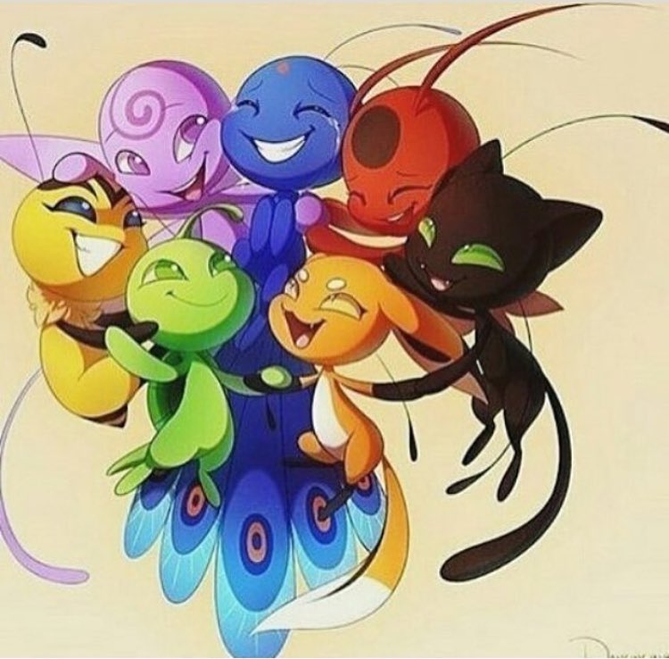 Shipperpage On Twitter All Of The Kwami Together
