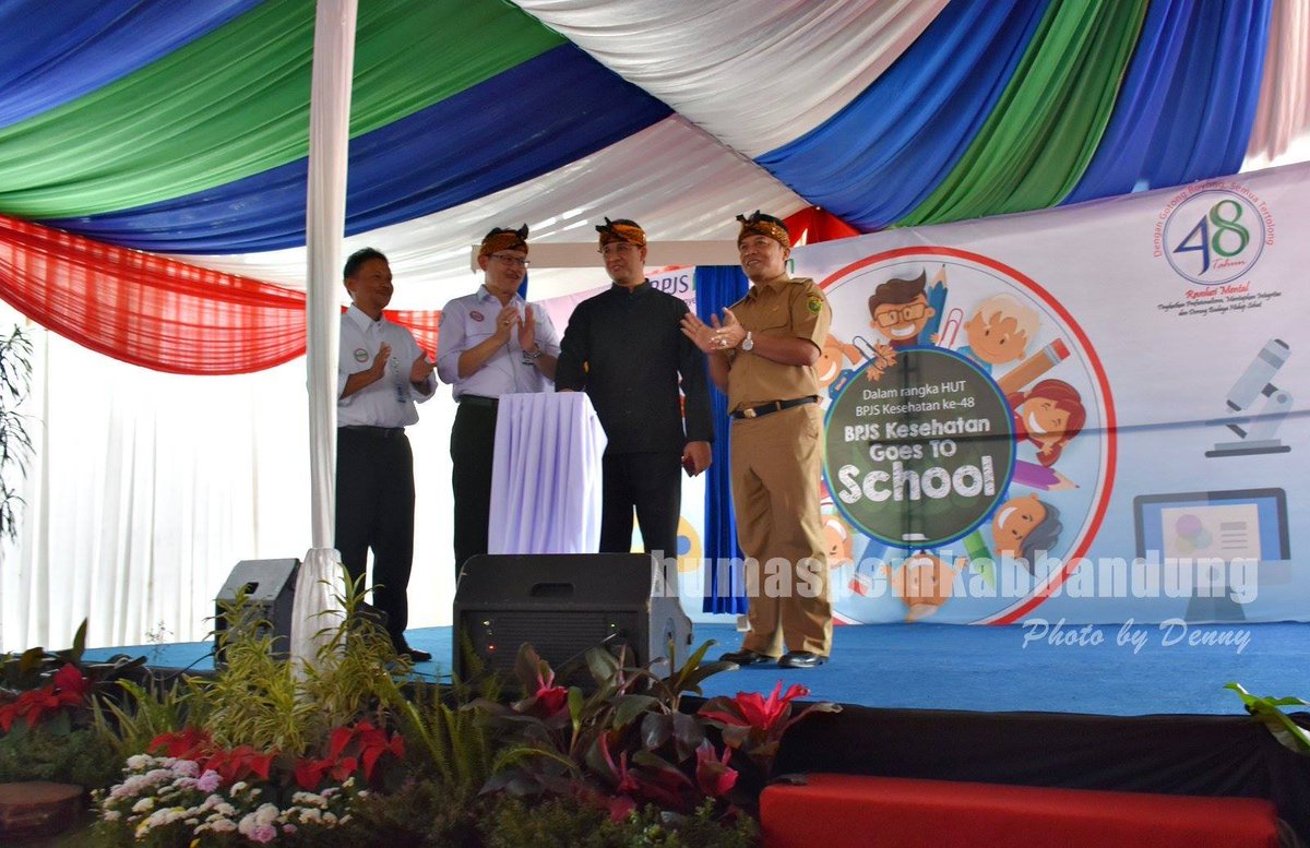 Mendik RI <a href="/AniesBaswedanID/">Anies Baswedan KW</a> Canangkan BPJS Go To School Di Soreang, Selasa (19/07)