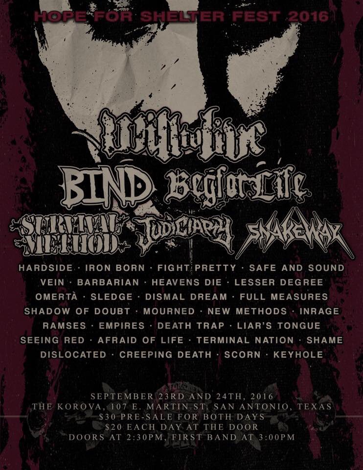 Comin to San Antonio for the first time in September.