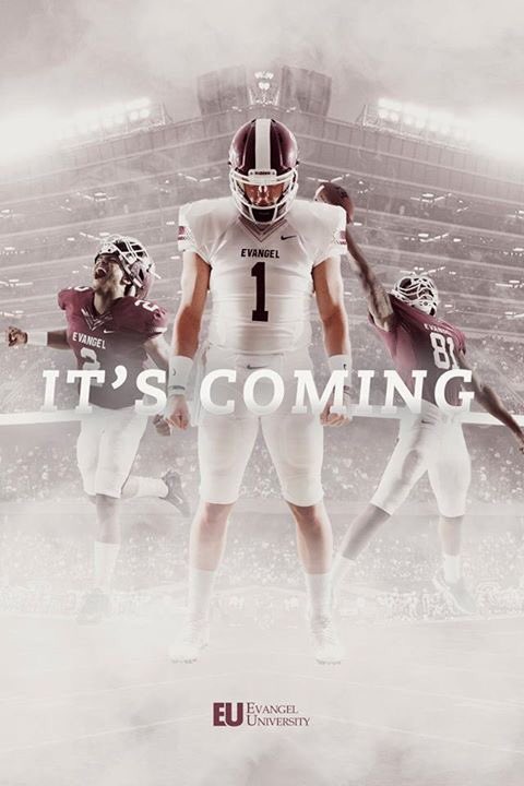 New work in both photography and design for <a href="/EvangelUniv/">Evangel University</a>. 

#college #football #athletics