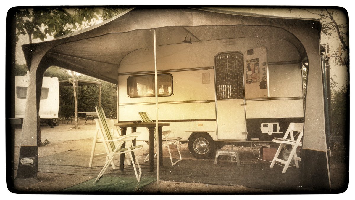 Adoro mi caravana vintage