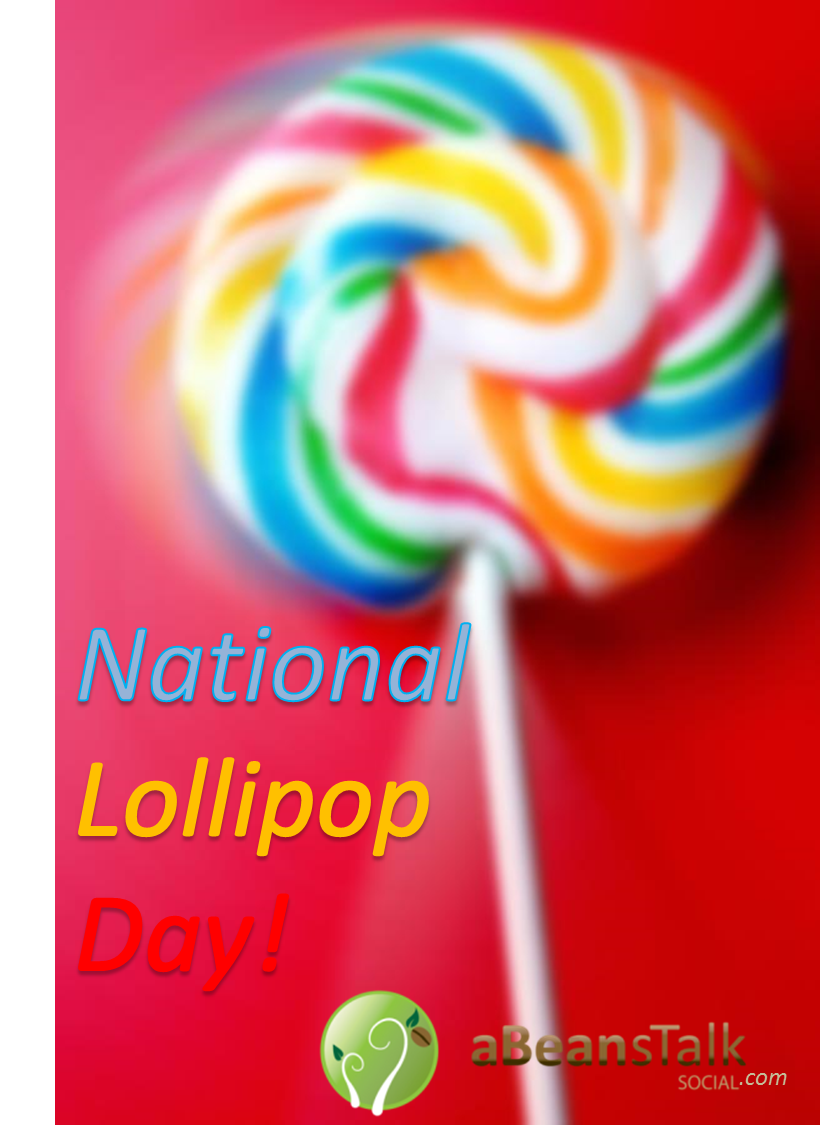 beanstalksocial's tweet photo. How #SWEET! It's National Lollipop Day? #jumpnbeans https://t.co/rJcs706siS