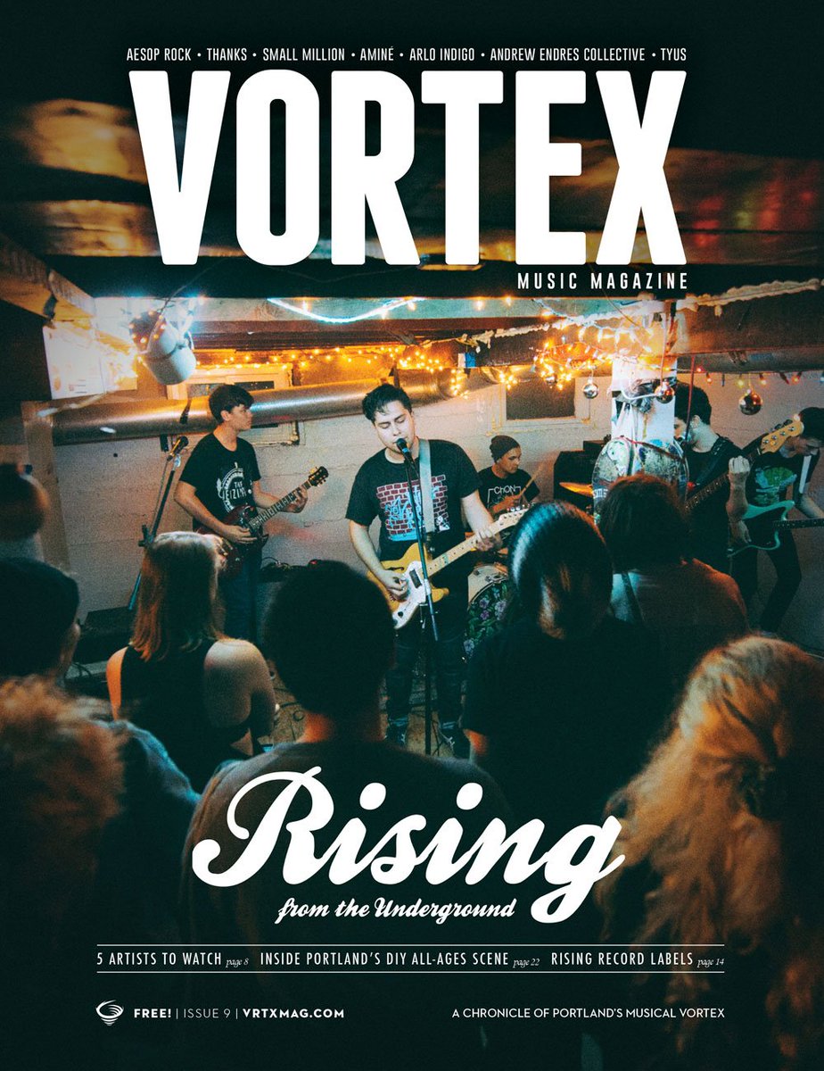 vrtxmag's tweet photo. Excited to share new cover! Mag stories will be posted at https://t.co/jOX2xoHrgR Get yr copy @pdxpopnow this wkend! https://t.co/d6sY6wuplL