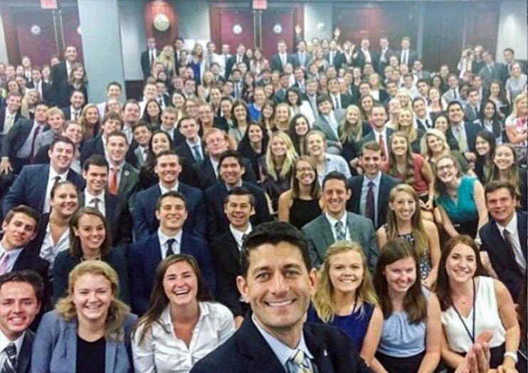 BrutalPublicist's tweet photo. #RNCaMovie Fifty Shades of White @SpeakerRyan #internselfie https://t.co/slpFziBnFD