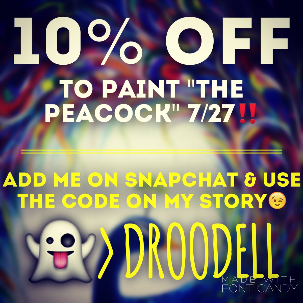 Droodell's tweet photo. Why haven't you followed me yet?! 👻> DROODELL #fun #droodell #drinks #paint #nj #Morristown #nightout #party https://t.co/277cdFOGSB