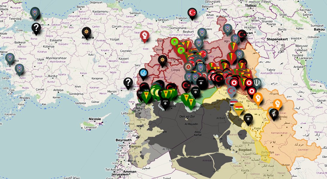 AmKurBret's tweet photo. 07/20 #Kurdistan map (focus on coup's aftermath, #Shabah, #Manbij). Interactive version on https://t.co/MRrjoZlGiA https://t.co/NccshNIvK2